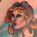 Tattoos - Pin-up riding a bomb - 66465